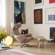 Vitra Grand Repos Lounge Chair with Panchina  — lifestyle