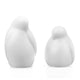 Vitra Resting Bird in White — group, Small and Large