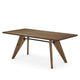 Vitra S.A.M. Bois Dining Table in Solid American Walnut — packshot