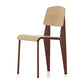 Vitra Standard Chair in Japanese Red with Natural Oak — packshot