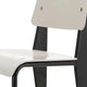 Vitra Standard SP Chair in Deep Black — packshot, detail