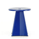 Vitra Tabouret Métallique Low Stool in Prouvé Bleu Marcoule — packshot, detail