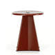 Vitra Tabouret Métallique Low Stool in Japanese Red — packshot, detail