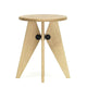 Vitra Tabouret Bois Stool in Solid Natural Oak — packshot, detail