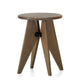 Vitra Tabouret Bois Stool in Solid American Walnut — packshot