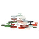Vitra High Tray — studio, with Vitra Rotary Tray and Vitra Trays Set of 3