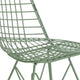 Vitra Eames Wire Chair DKR Colours in Seafoam Green — packshot, detail