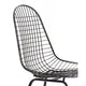 Vitra Eames Wire Chair DKX in Basic Dark Powder Coated — packshot, detail