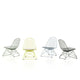 Vitra Eames Wire Chair LKR Colours — studio, with Soft Seats cushion
