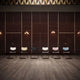 Carl Hansen VLA26T Vega Dining Chair in Oak Lacquer, Black Steel — lifestyle, group