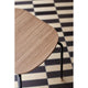 Carl Hansen VLA26T Vega Dining Chair in Oak Lacquer, Black Steel — lifestyle, detail