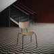 Carl Hansen VLA26T Vega Dining Chair in Oak Lacquer, Black Steel — lifestyle