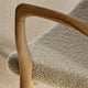 Carl Hansen VLA61 Monarch Chair in Oak Oil, Baru 0330 — lifestyle, detail