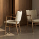 Carl Hansen VLA61 Monarch Chair in Oak Oil, Baru 0410 and Baru 0330 — lifestyle