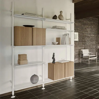 Pira G2 Floor-to-Wall Shelving Bundle A