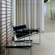 Knoll Wassily Lounge Chair in Black Cowhide Leather, Chrome Frame — lifestyle