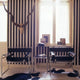 Knoll Wassily Lounge Chair in Black Cowhide Leather, Chrome Frame — lifestyle