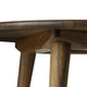 Carl Hansen CH008 Coffee Table in Walnut Oil — packshot, detail