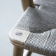 Carl Hansen CH22 Lounge Chair in Oak — studio, detail
