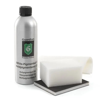 Innes White Pigmented Wood Oil Care Kit 400ml for Carl Hansen Tables