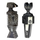 Vitra Wooden Doll Cat Small — studio, with Vitra Wooden Doll Dog Small